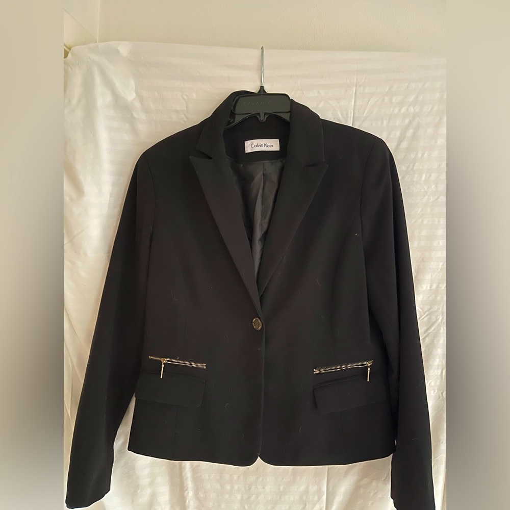 Calvin Klein jacket.